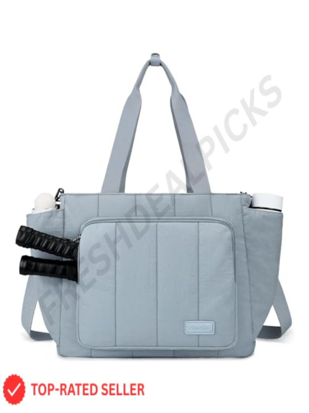 Chase Chic Pickleball Tote Puffer Quilted Water Resistant Bag